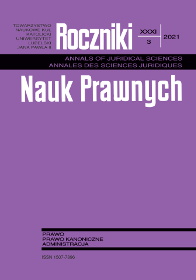 Restricting Religious Worship During the COVID-19 Epidemic in Poland. Legal Dimension Cover Image