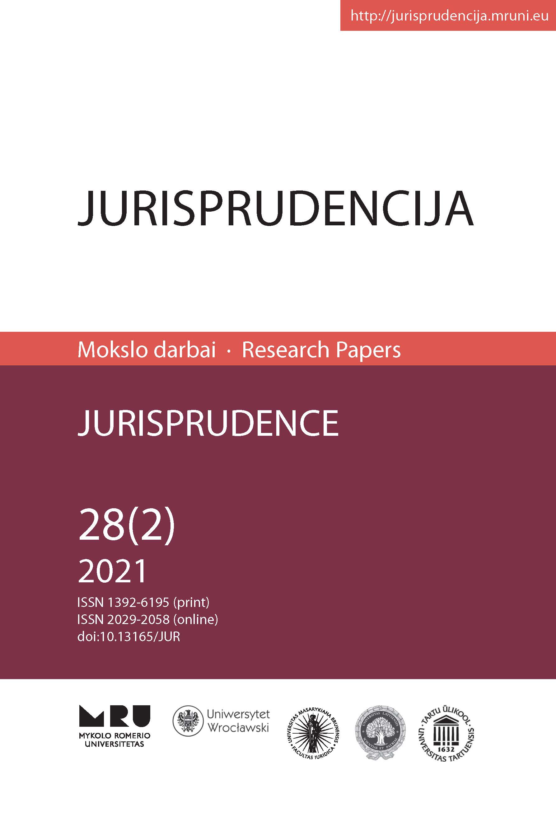 INDIVIDUALIŲ KONSTITUCINIŲ SKUNDŲ DĖL BAUDŽIAMOJO PROCESO TEISĖS (NE)PRIIMTINUMO PRAKTIKA LIETUVOJE