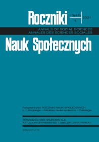 Wojciech Krzysztof Świątkiewicz as a Sociologist of Morality Cover Image