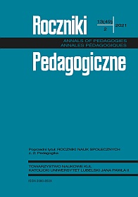Report from the conference „Osoba punktem wyjścia i dojścia w edukacji szkolnej” [“The Person as the Point of Departure and Arrival in School Education”] Cover Image