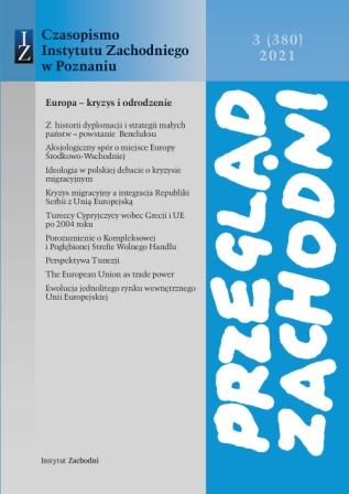 Aksjologiczny wymiar sporu dotyczącego miejsca Europy Środkowo–Wschodniej w Europie