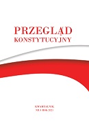 Freedom of Speech and Protection of Public Order in Petty Offenses Law (Article 63a of the Code of Petty Offenses). Commentary on Judgment of the District Court in Bełchatów of 7 December 2020, II W 297/20 Cover Image