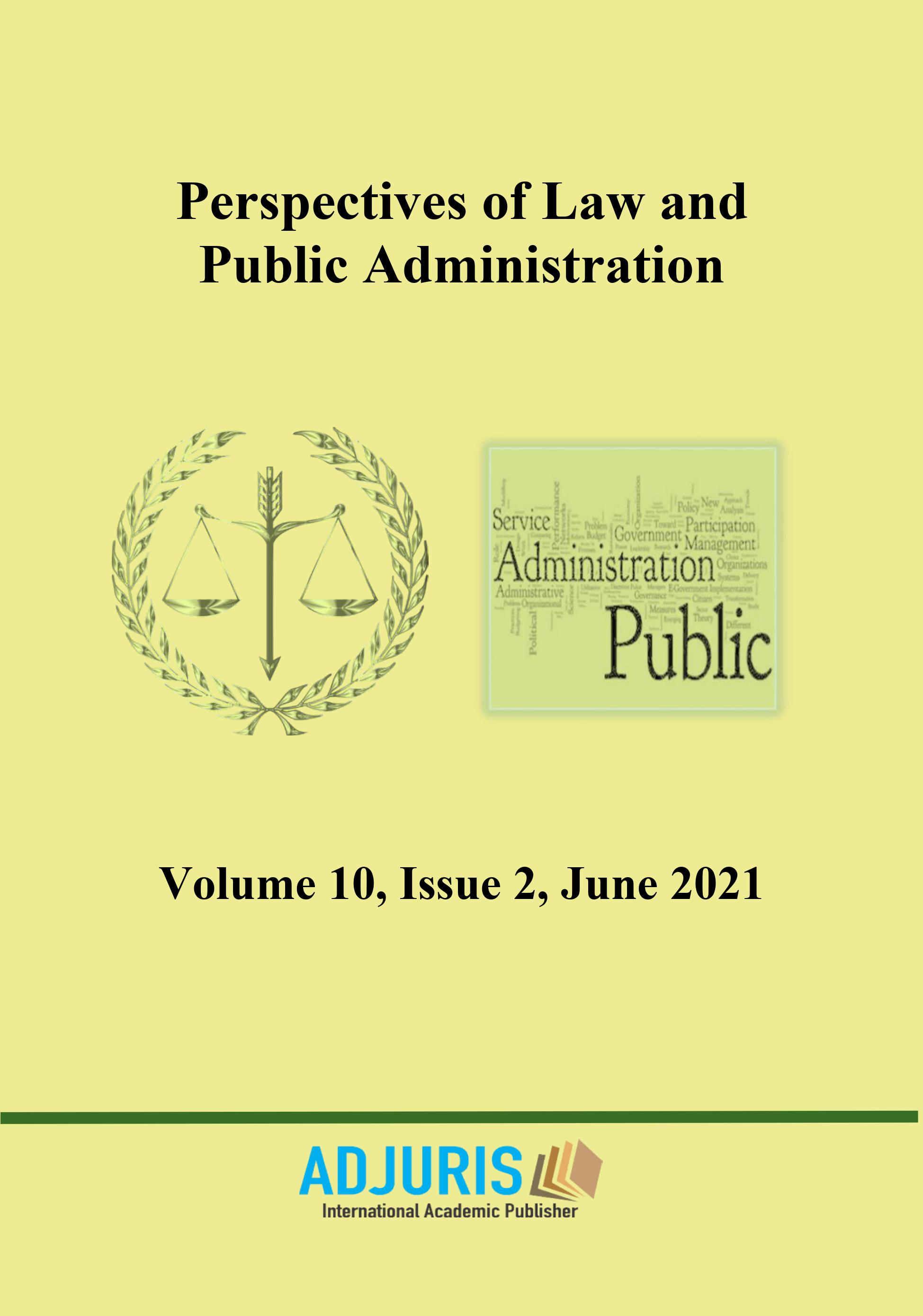 LEGAL (NON)COMPLIANCE OF TAXI TRANSPORT IN THE REPUBLIC OF CROATIA WITH MODERN INTERNATIONAL AND EUROPEAN SOLUTIONS Cover Image