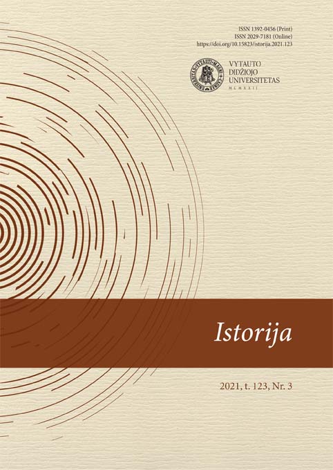 Complicated Relationships. International Humanitarian Aid to Lithuania between 1919–1922 Cover Image