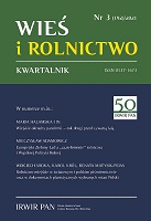Between Passion and Rejection - Attitudes to Farming among Young University Graduates in Rural Areas of Poland Cover Image