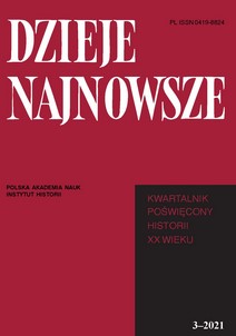 ‘Life without Substance’. Notes on Everyday Life under the German Occupation in the Territories Incorporated into the Reich Based on the Diaries of Eugeniusz Przybył Cover Image