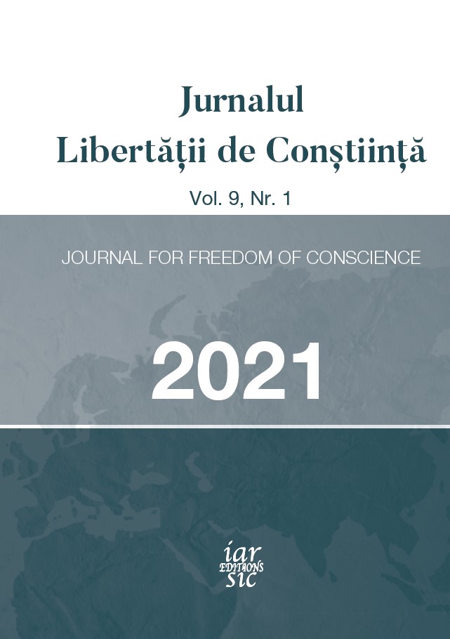 ORIGINEA NATURII UMANE, FUNDAMENT PENTRU LIBERTATE RELIGIOASĂ. JAMES HENRY RUSHBROOKE ȘI LUPTA PENTRU LIBERTATE RELIGIOASĂ A BAPTIȘTILOR DIN ROMÂNIA