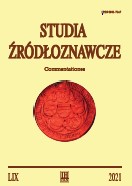 Monumenta Poloniae Historica Nova Series – The 75th anniversary of the edition Cover Image