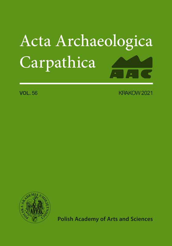 Late Neolithic and Bronze Age finds from the High Bieszczady Mountains. Discoveries from 2017-2019 Cover Image