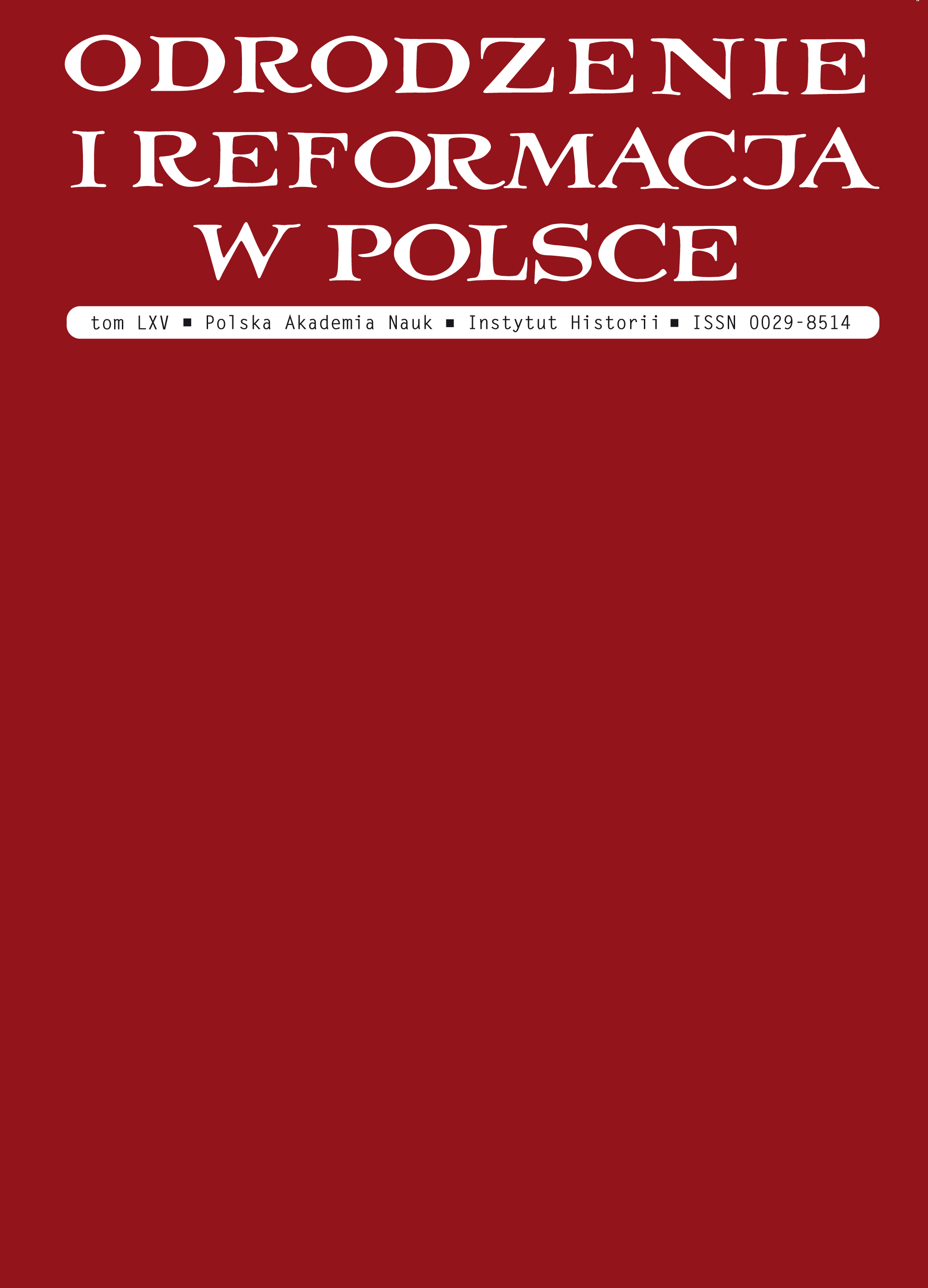 W poszukiwaniu najstarszego polskiego stemmatu – pytania i propozycje odpowiedzi