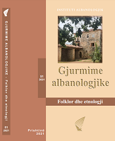 SCIENTIFIC CHRONICLE OF ACTIVITIES OF THE ALBANOLOGICAL INSTITUTE FOR 2021 - FOLKLORE BRANCH AND ETHNOLOGY BRANCH Cover Image