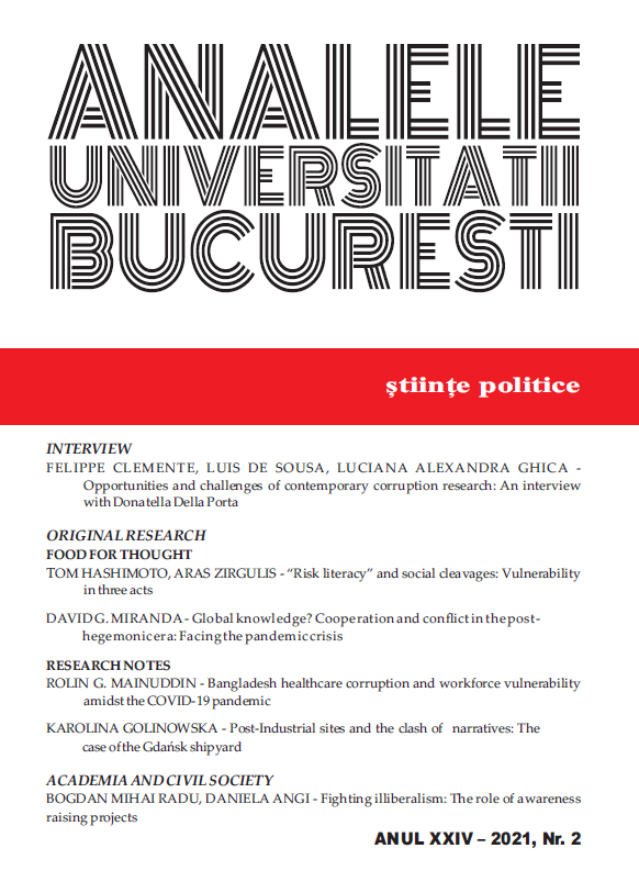 Opportunities and challenges of contemporary corruption research: An interview with Donatella Della Porta