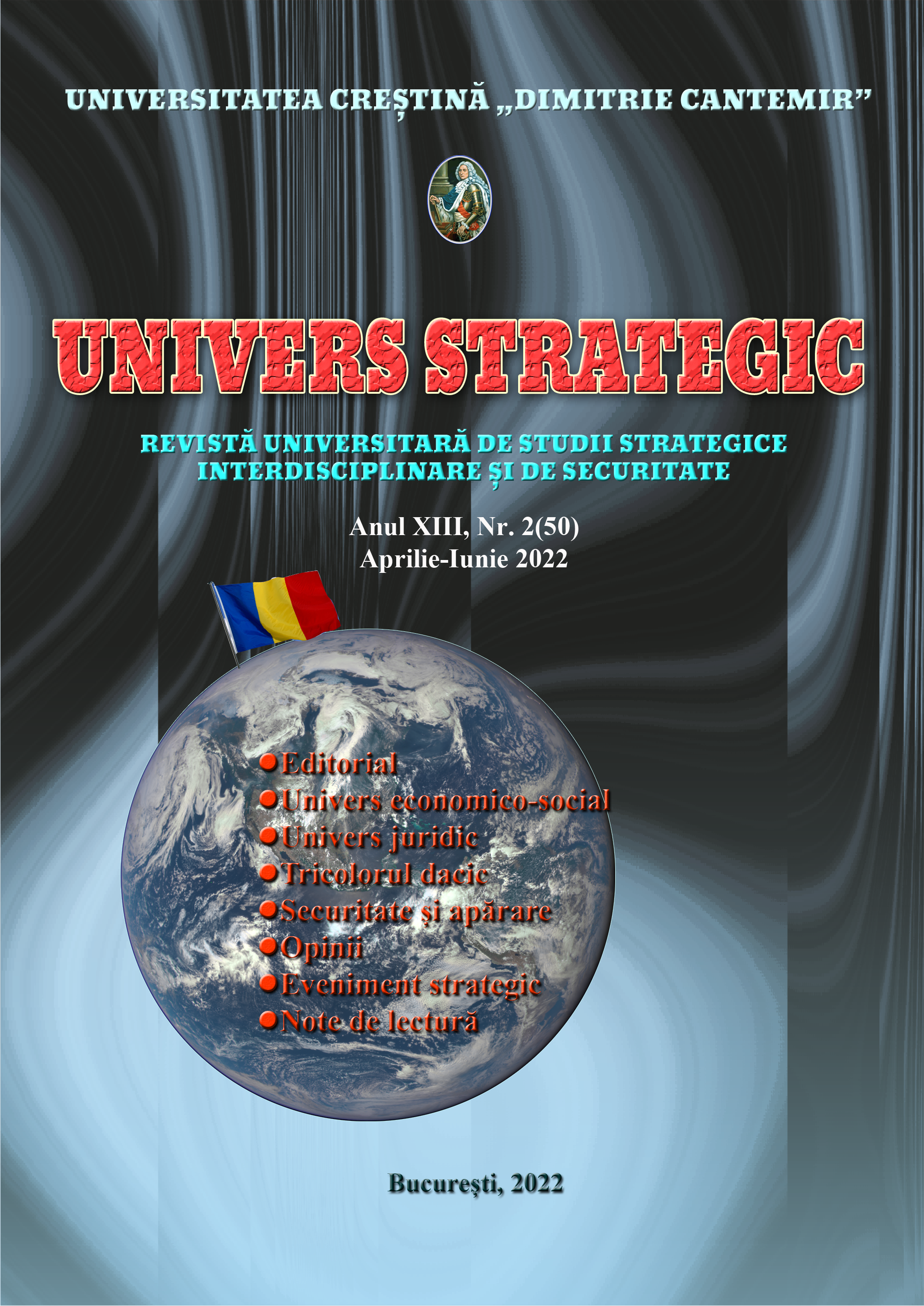 THE STRATEGIC IMPORTANCE OF THE RUSSIAN FEDERATION IN THE CURRENT INTERNATIONAL CONTEXT (II)
THE RUSSIAN FEDERATION, THE FORMER SOVIET REPUBLIC, THE FUTURE EUROASIAN EMPIRE Cover Image