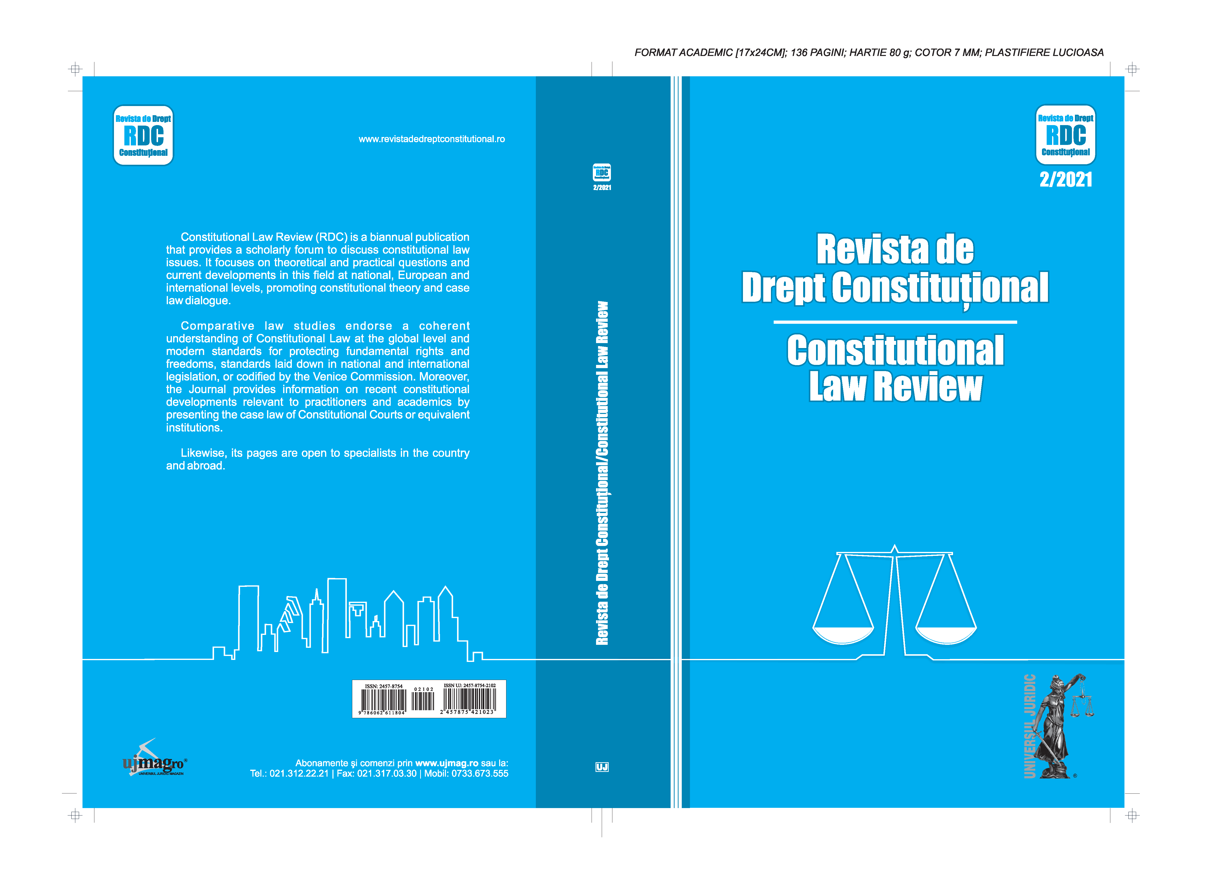 The influence of the Romanian Constitution and of the decisions of the Constitutional Court in the dynamics of the evolutionary process of criminal legislation