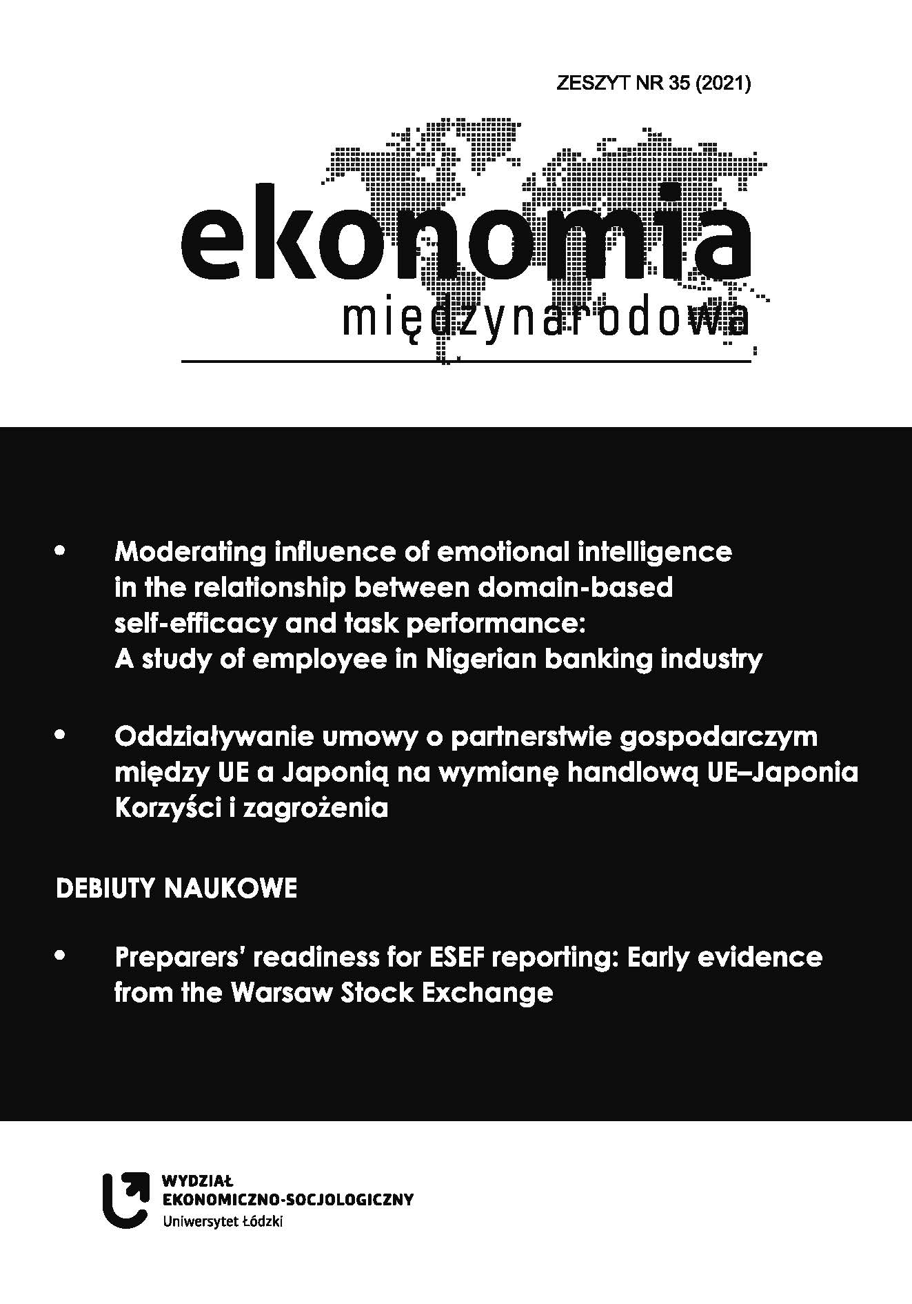 Preparers’ readiness for ESEF reporting: Early evidence from the Warsaw Stock Exchange Cover Image