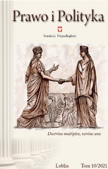 Triple division whether uniformity, or how the model of state organization has changed in Polish constitutions Cover Image