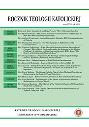 The Influence of the Catholic Church in Cracow on the Cathedral Chapter of Vilnius from the Fifteenth through Eighteenth Centuries Cover Image