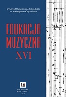 Przegląd repertuaru na duet gitarowo-fortepianowy w ujęciu historycznym od XVIII do XXI wieku