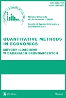 CLASSIFICATION TREES IN THE IDENTIFICATION OF FACTORS DIFFERENTIATING THE PERCEPTION OF THE NEIGHBOURHOOD OF NATIONAL PARKS IN EUROREGION POMERANIA Cover Image