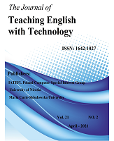 ENHANCING EAP LEARNERS’ ACADEMIC VOCABULARY LEARNING: AN INVESTIGATION OF WHATSAPP-BASED REPORTING AND RECEIVING ACTIVITIES Cover Image