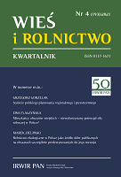 Sprawozdanie z konferencji „Konsekwencje zmian demograficznych dla rozwoju rolnictwa” zorganizowanej w ramach III Kongresu Demograficznego przy współudziale Instytutu Rozwoju Wsi i Rolnictwa PAN