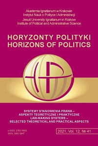 System Zaufania Społecznego jako współczesna odsłona polityki prawa