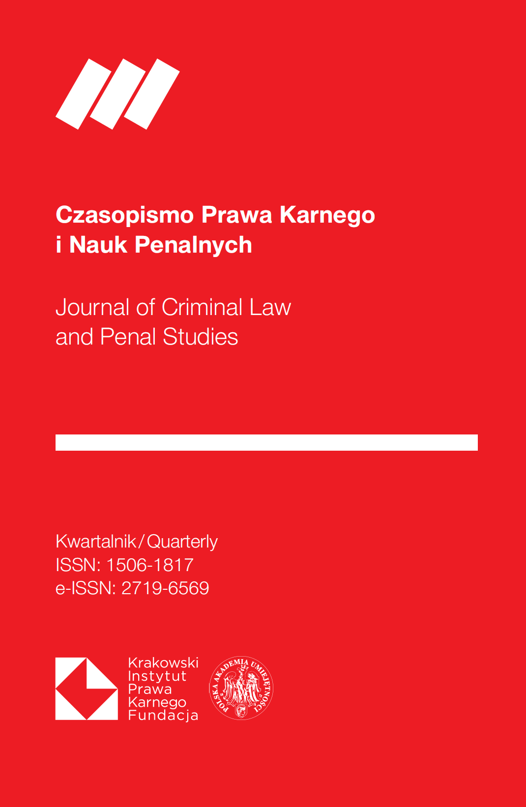 Optimizing Criminal Liability. Post-Factum Impunity Clauses – Useful Criminal Policy Tool or Substantive Law Hesitancy? Cover Image