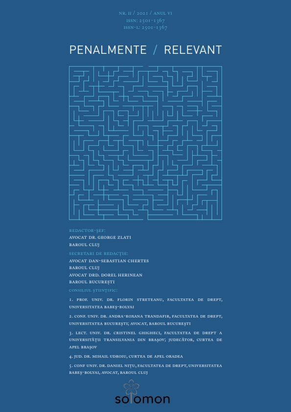 Brief considerations with regard to the offence of child pornography punishable under Article 374 paragraph 1^1 of the Romanian Criminal Code