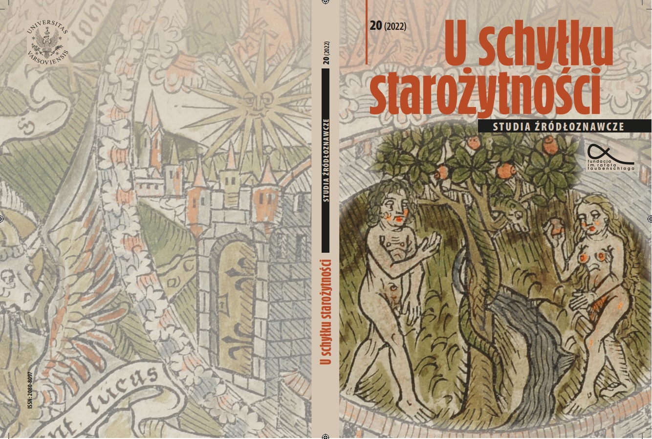 Ogygia i Eden. Homeryckie podłoże wyobrażenia mitycznej krainy w Księdze Rodzaju