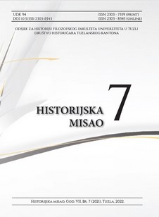 HISTORICAL STRATIFICATION OF INDUSTRIAL HERITAGE IN THE CITY OF TUZLA Cover Image