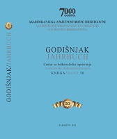 Bibliography of Godišnjak (41–50) – Celebrating the publication of the 50th volume Cover Image