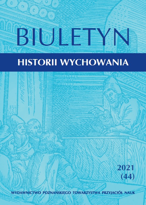 The organizational guidelines for day nurseries in the Interwar period as set by the Polish Childcare Committee Cover Image