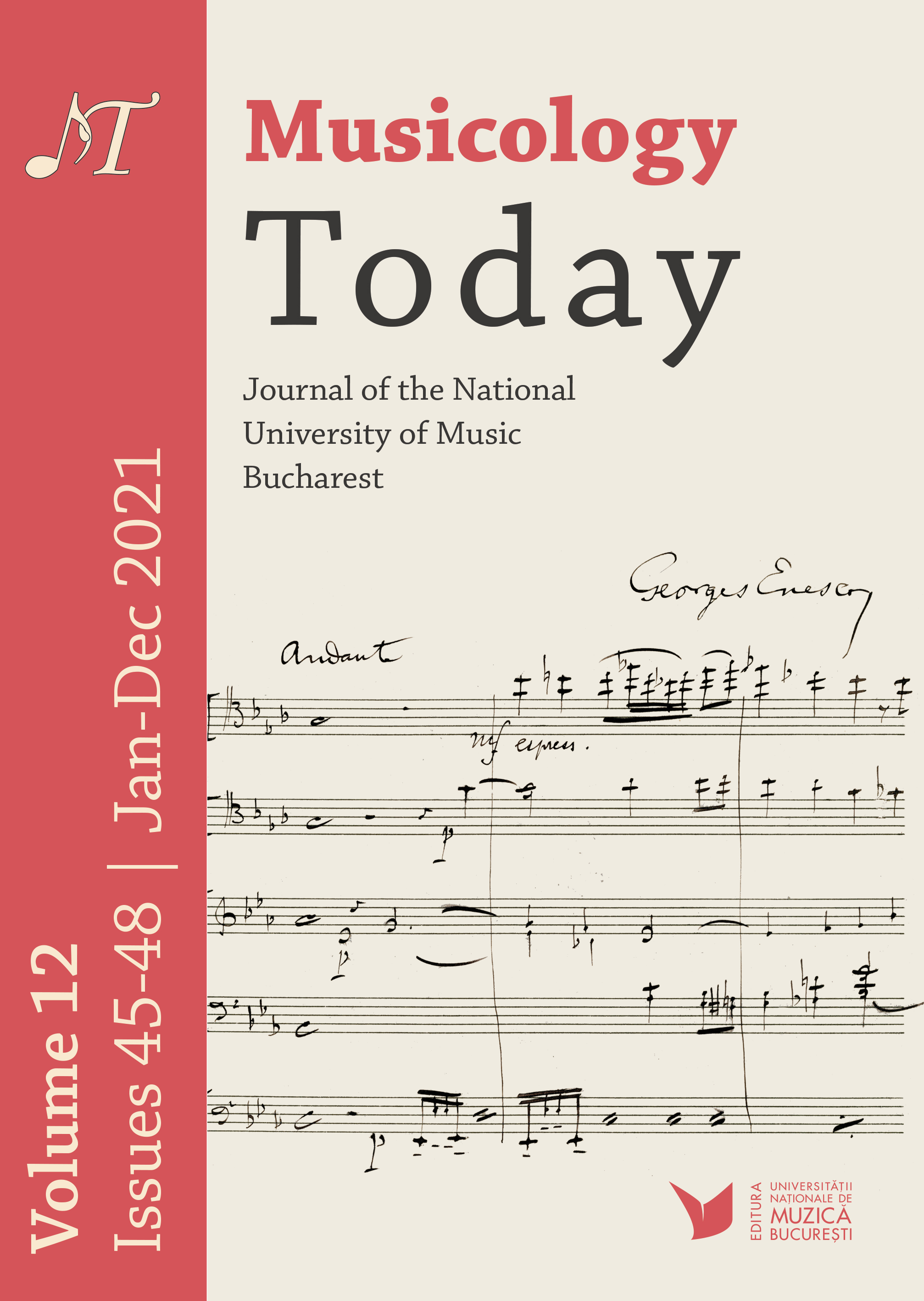 Perceptions of Music in Communist Romania and Their Impact on an Emigrant Generation. Case Studies: Costin Miereanu and Mihai Mitrea-Celarianu Cover Image