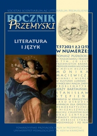 The method of comparative research in the reception of Old Polish literary works. A discourse on researchers’ competences from the perspective of Critical Discourse Analysis Cover Image
