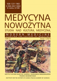 Uwagi do biografii prof. Teodora Opęchowskiego – na marginesie artykułu I. Robak, T. Strogosz, Polski ślad w dziejach Wydziału Lekarskiego Imperatorskiego Uniwersytetu Charkowskiego: profesor Teodor Opęchowski (1853–1914) w „Medycyna Nowożytna – Stud Cover Image