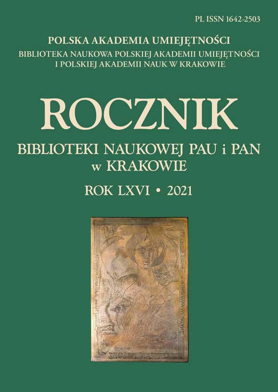 Matryce Stanisława Dawskiego (1905–1990) w zbiorach Biblioteki Naukowej PAU i PAN w Krakowie