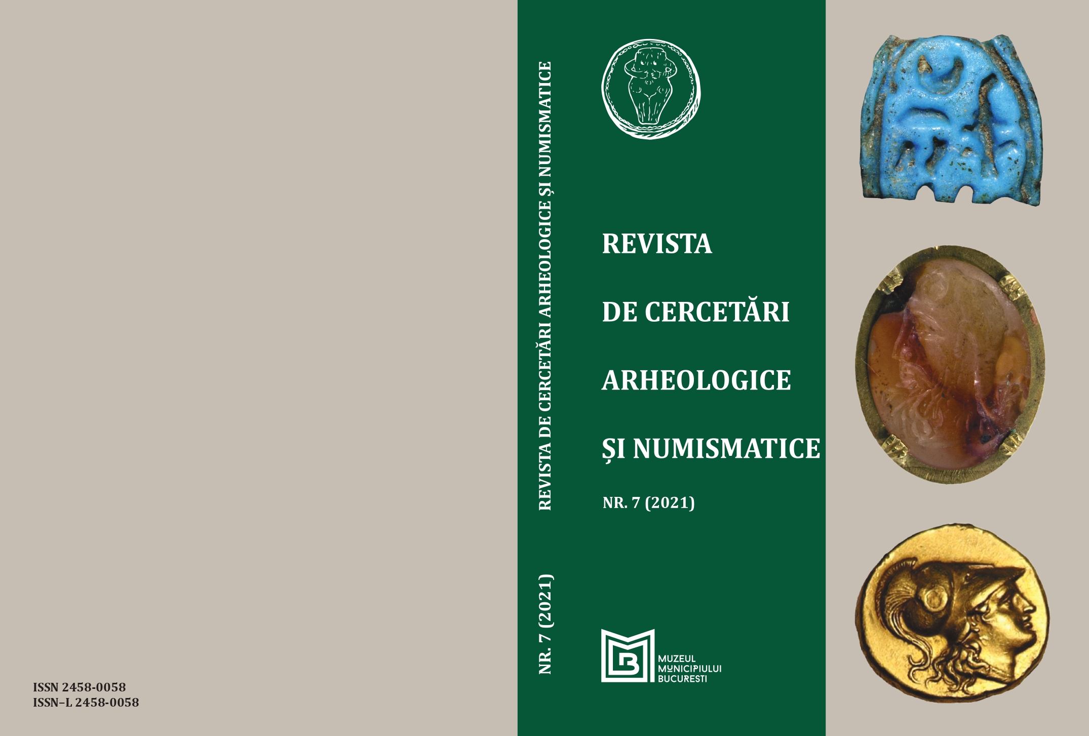 ARCHAEOMETRIC STUDIES ON EGYPTIAN OBJECTS FROM THE “MARIA AND DR. GEORGE SEVEREANU” COLLECTION Cover Image