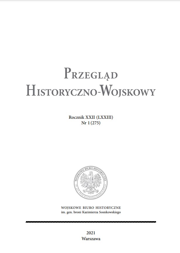 A Study concerning the Unit commanded
by Henryk Kwaśniewski „Lux” from the 2nd Zamość Inspectorate of the Home Army and his last Battle Cover Image