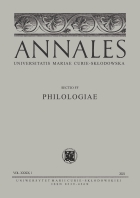 Ferdinand Hoesick’s Artistic Beginnings and Scientific “Written Life” – in the Margin of the Short Story "The Young Wife of an Old Husband. From the Physician’s Memoirs" Cover Image