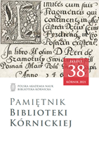 PANNOTYPES – UNIQUE 19TH-CENTURY PHOTOGRAPHS ON CANVAS. TWO OBJECTS FROM THE COLLECTIONS OF THE KÓRNIK LIBRARY AND A COUPLE OF WORDS ON THE HISTORY OF THE TECHNIQUE Cover Image