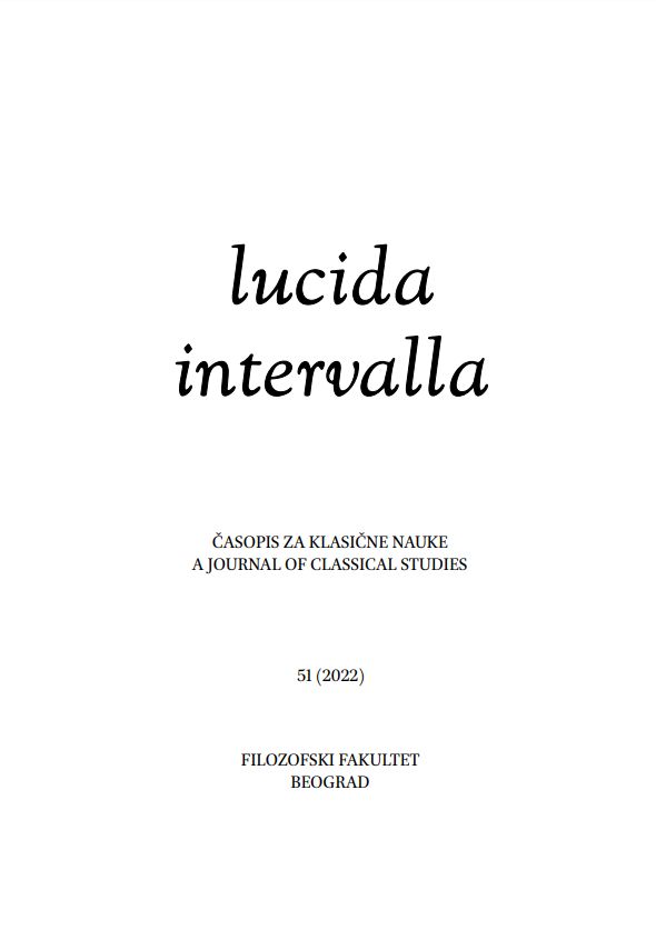 Elegy Ad Lindam by Franja Elezović – Classicism and Contemporary Sensibility of Love Poetry Cover Image