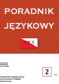 KARMI, ŻYWI, BYT ZAPEWNIA. O METAFORYZACJI ZIEMI I JEJ PLONÓW W SŁOWNICTWIE MIESZKAŃCÓW POWIATU KŁOBUCKIEGO ZWIĄZANYCH Z ROLNICTWEM – ANALIZA PORÓWNAWCZA