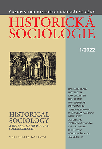 Čtení historické sociologie. Postřehy a hříčky