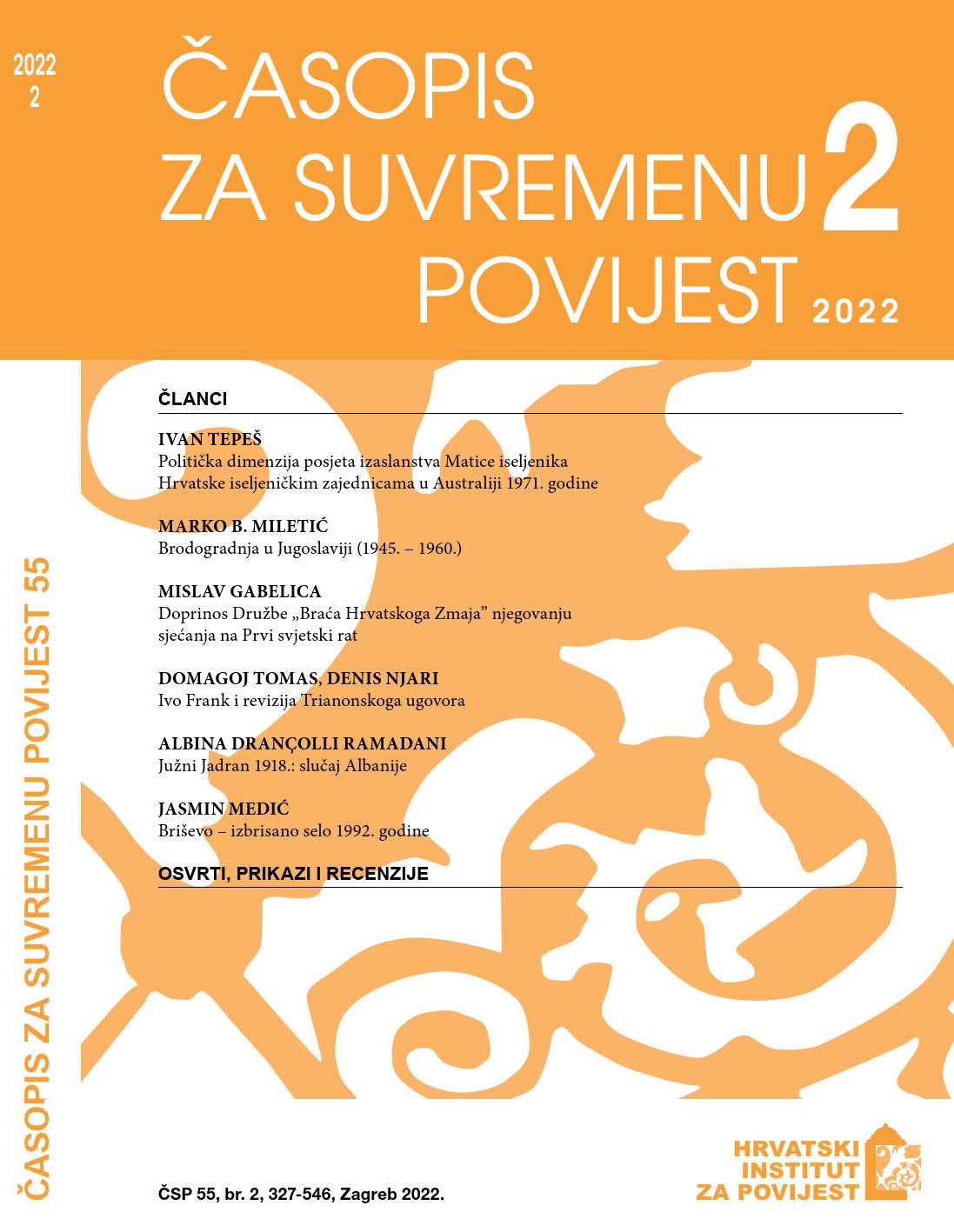 Politička dimenzija posjeta izaslanstva Matice iseljenika Hrvatske iseljeničkim zajednicama u Australiji 1971. godine