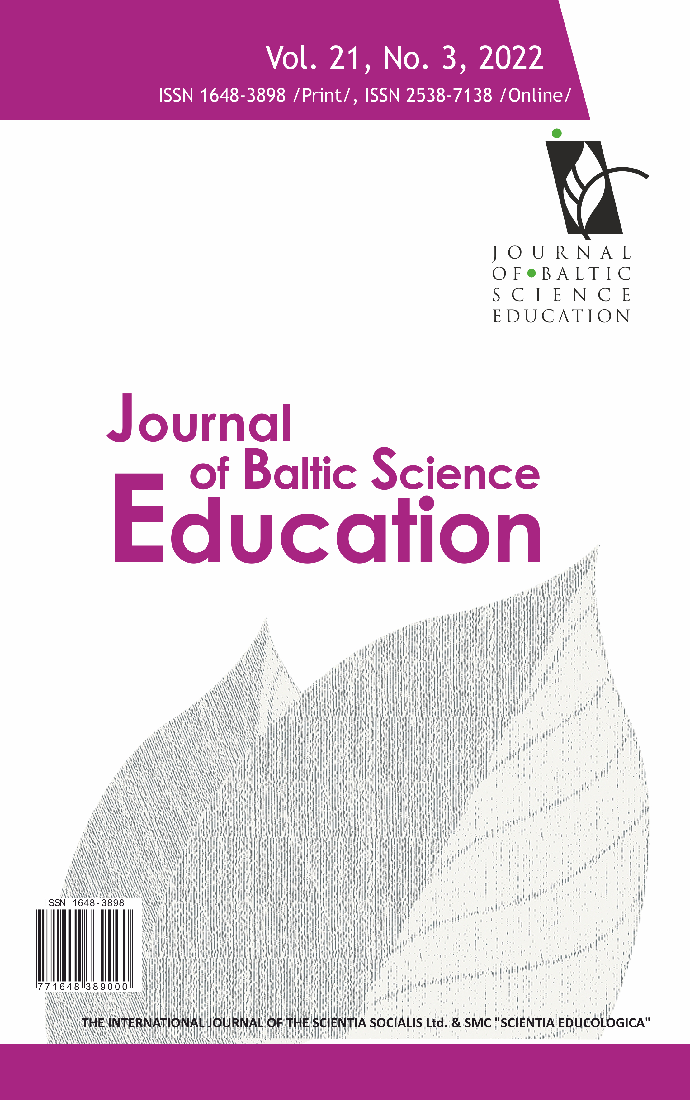 USE OF RASCH ANALYSIS TO DEVELOP AN ARABIC LANGUAGE SURVEY (STPLTS) TO MEASURE OMANI SCIENCE TEACHERS' VIEWS TOWARDS THE CLASSROOM APPLICATION OF PEDAGOGICAL LEARNING THEORIES Cover Image