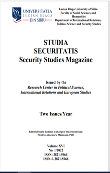 ROMANIAN RESEARCH ON CHINA'S FOREIGN AND SECURITY POLICY