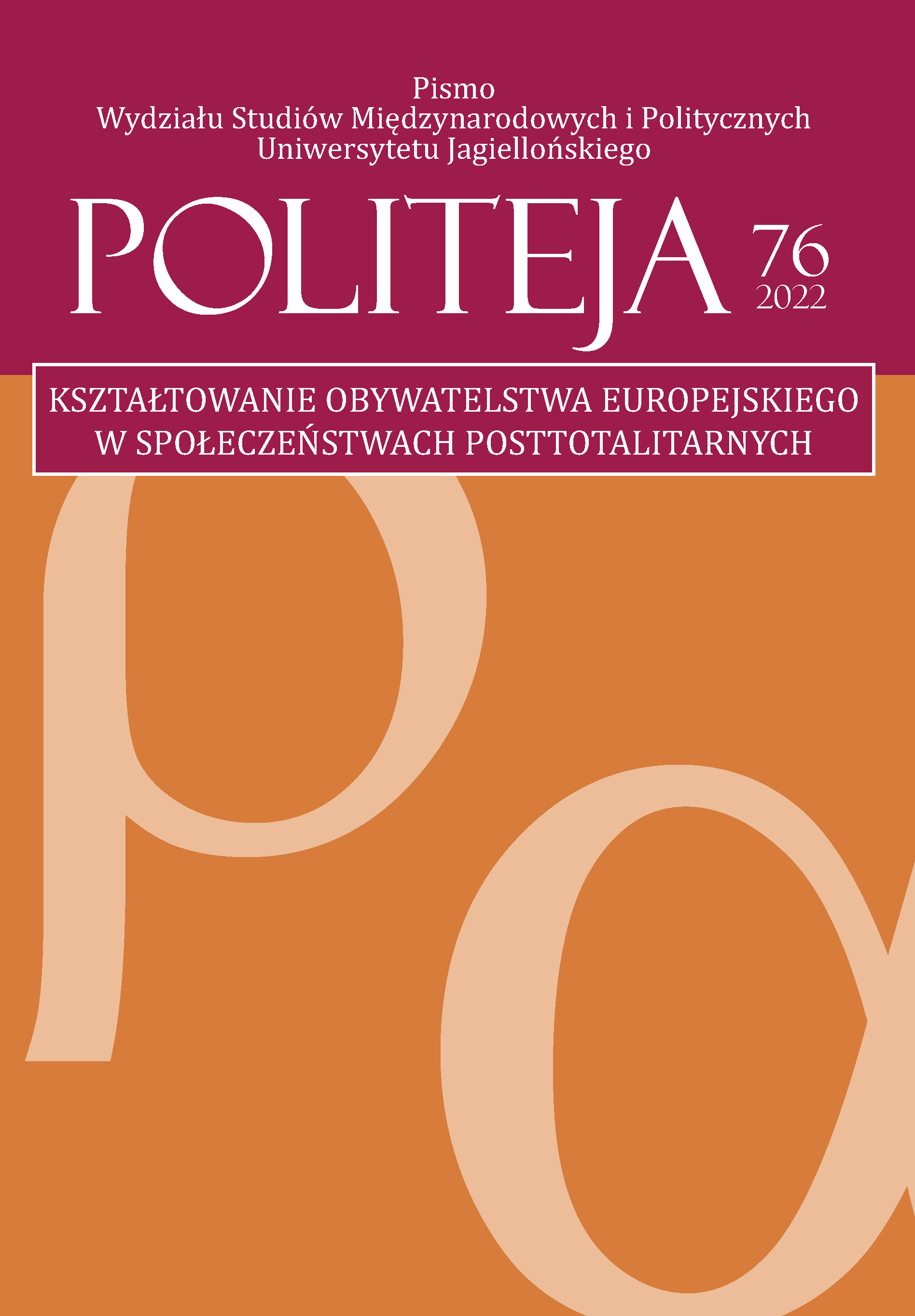 Some Problems Associated with the Majority of Votes Required for Amending the 1997 Constitution of Poland Cover Image