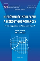 Household income inequality in Poland between 2005 and 2019: A decomposition of the Gini coefficient by income sources Cover Image