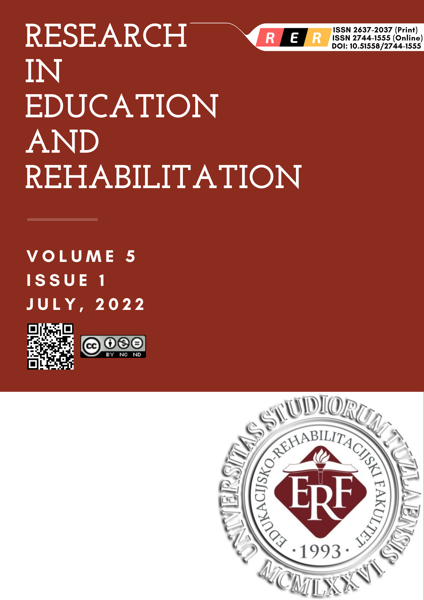THE INFLUENCE OF THE INDIVIDUAL EDUCATIONAL-REHABILITATION PROGRAM ON THE MOTOR COORDINATION OF STUDENTS WITH VISUAL IMPAIRMENT Cover Image