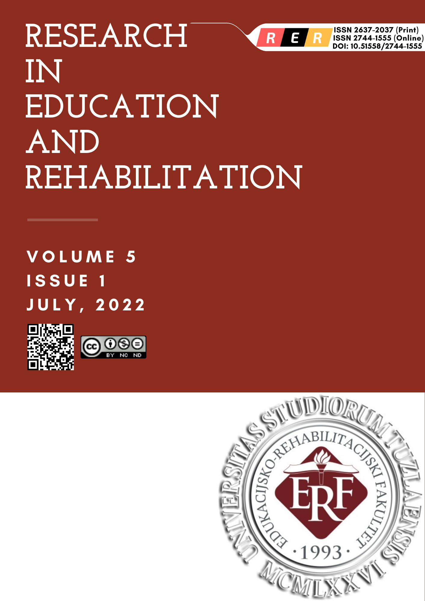 ORIENTATION AND MOBILITY OF VISUALLY IMPAIRED CHILDREN IN RELATION TO THE CATEGORY OF LOW VISION AND TYPE OF VISUAL IMPAIRMENT Cover Image